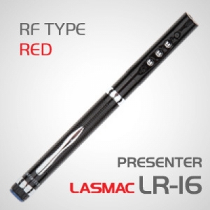 ,LR-16R 라스맥 선명한 레이져포인터 레드빔 파워포인터 업다운 프리젠터 최고급 레이저포인터 [ 사은품증정 / 나만의 이니셜각인 서비스 ]